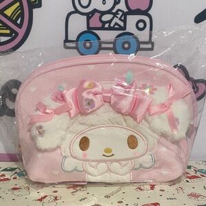 2020 New SANRIO My Melody 45th Anniversary cosmetic zip bag.